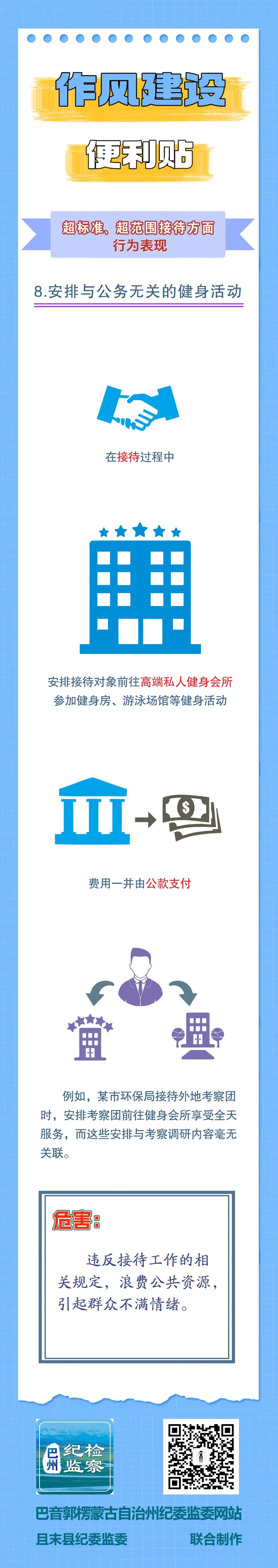 作风建设便利贴丨超标准、超范围接待方面行为表现⑧